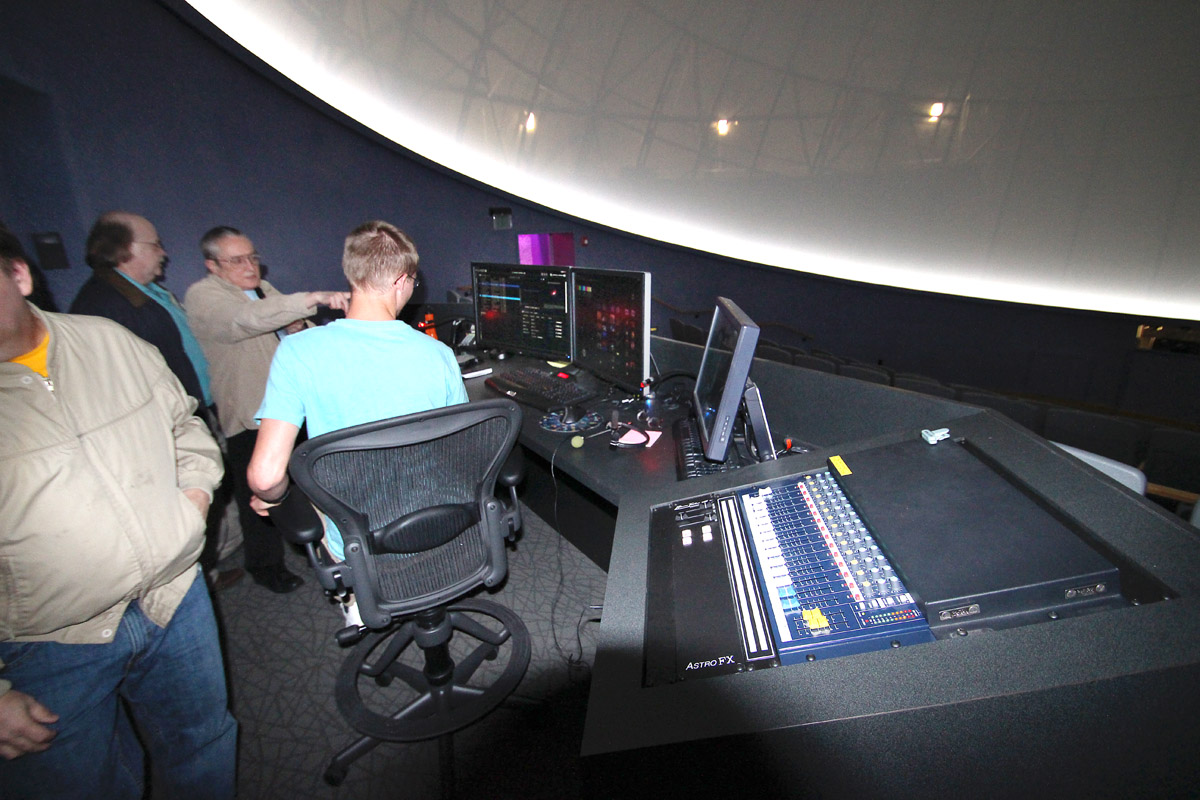 EAS Meeting At The Evansville Museum Immersive Theatre 03/22/2014