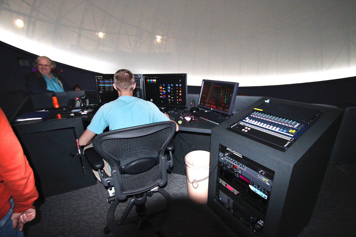 EAS Meeting At The Evansville Museum Immersive Theatre 03/22/2014