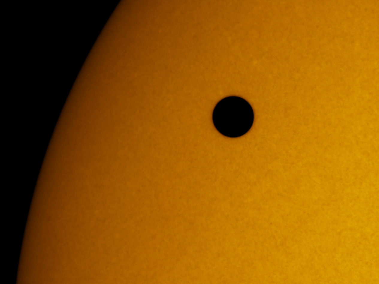 Venus Transit in white light 06/05/2012